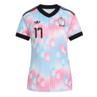 Belgien Charles De Ketelaere #17 Bortatröja Kvinnor VM 2026 Korta ärmar